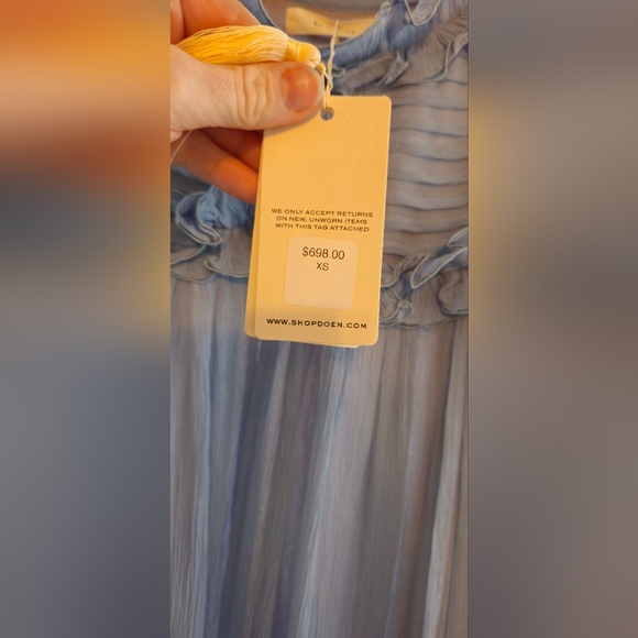 NWT Doen Drew Dress Hyacinth Blue XS - Picture 7 of 8